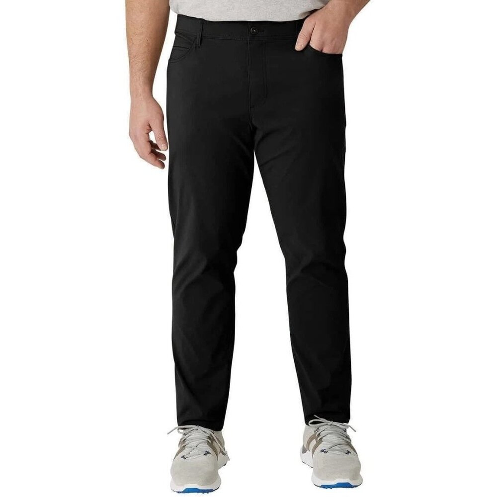 Weatherproof Men’s Black Straight-Leg Pants